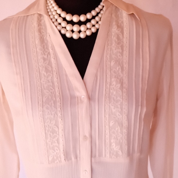 Nine West Blouse 100%silk (used) - Picture 4 of 4